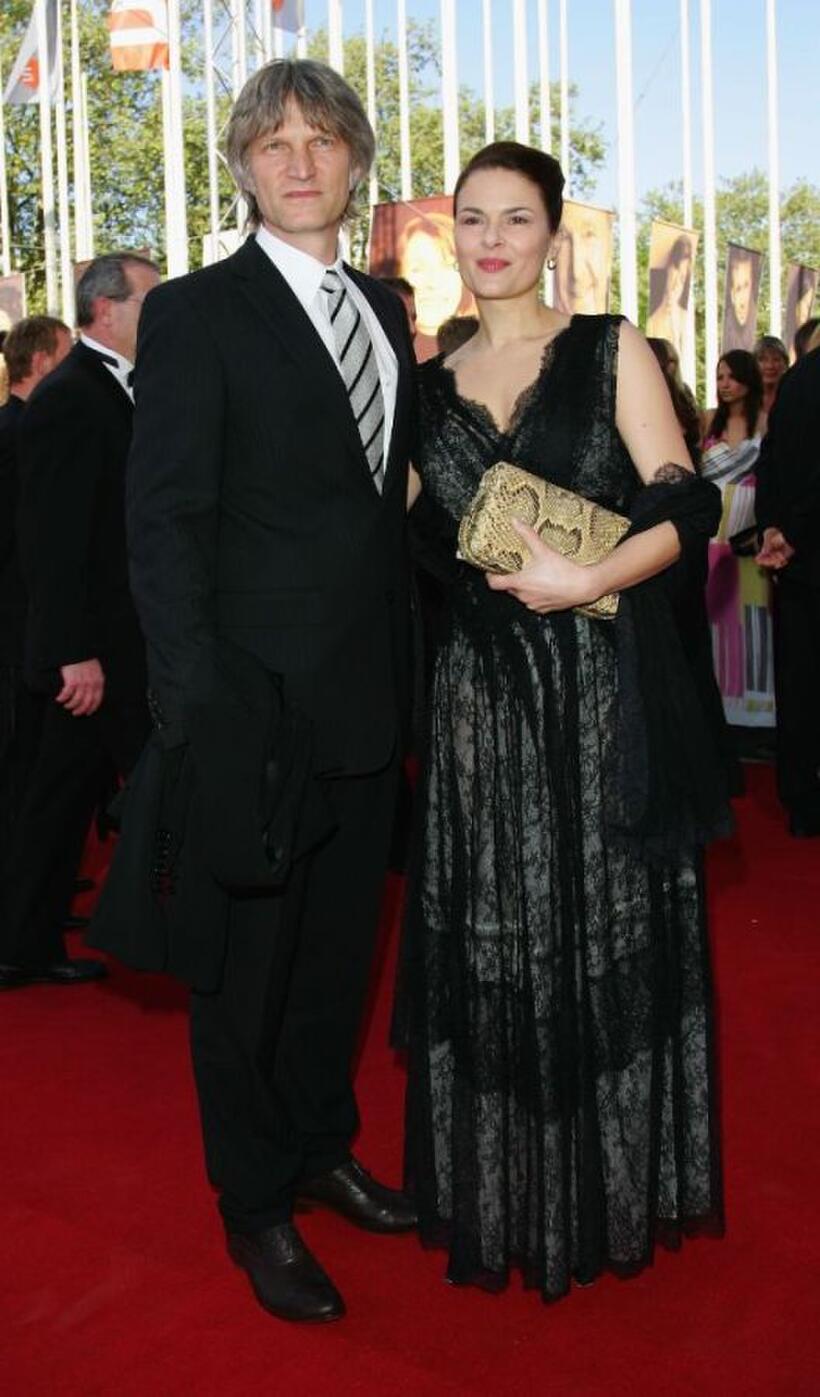 Martin Langer and Barbara Auer at the German Film Awards.