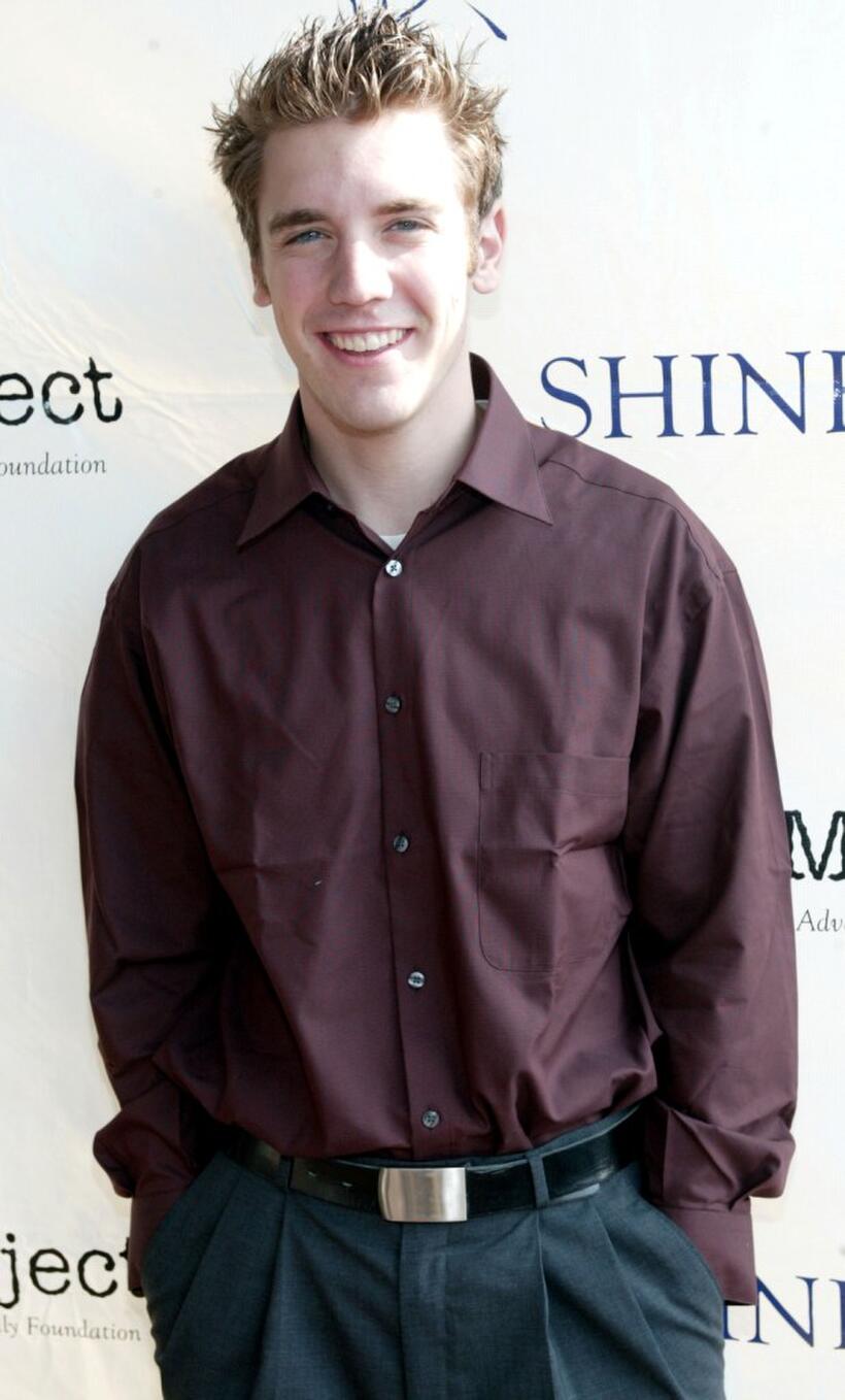 Bret Harrison at the 2002 Shine Media Awards.