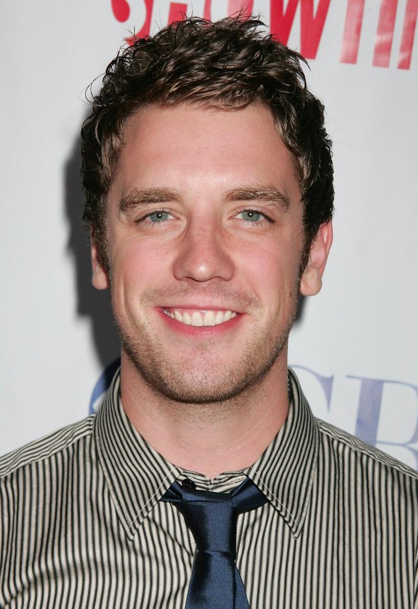 Bret Harrison at the CW/CBS/Showtime/CBS Television TCA party.