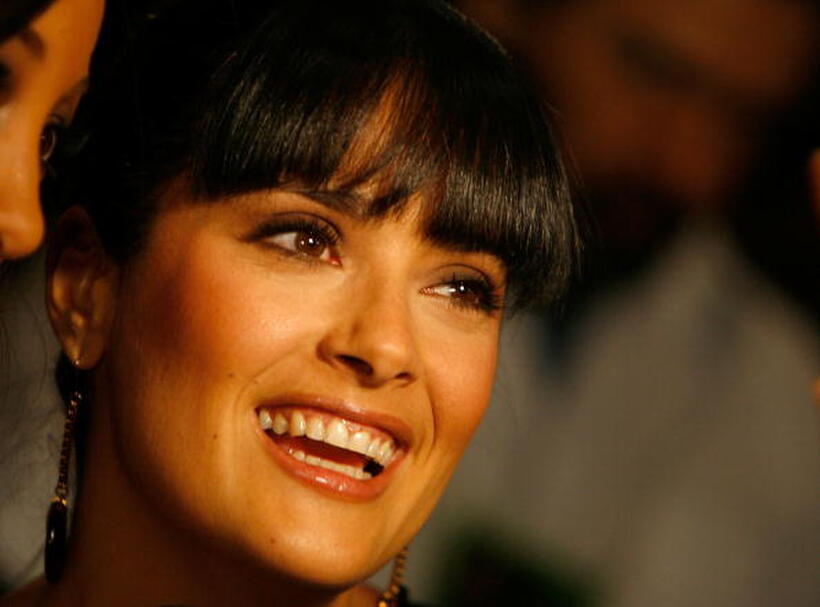 Salma Hayek at the 79th Annual Academy Award Nominations.