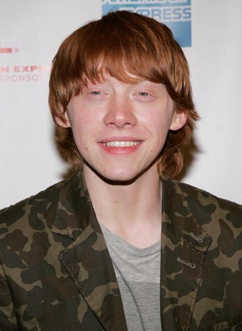 Actor Rupert Grint at the N.Y. premiere of "Driving Lessons."