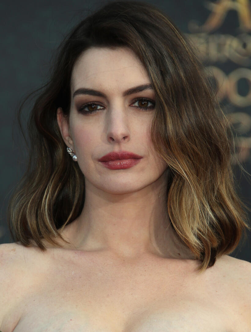 Anne Hathaway at the California premiere of "Alice Through The Looking Glass."