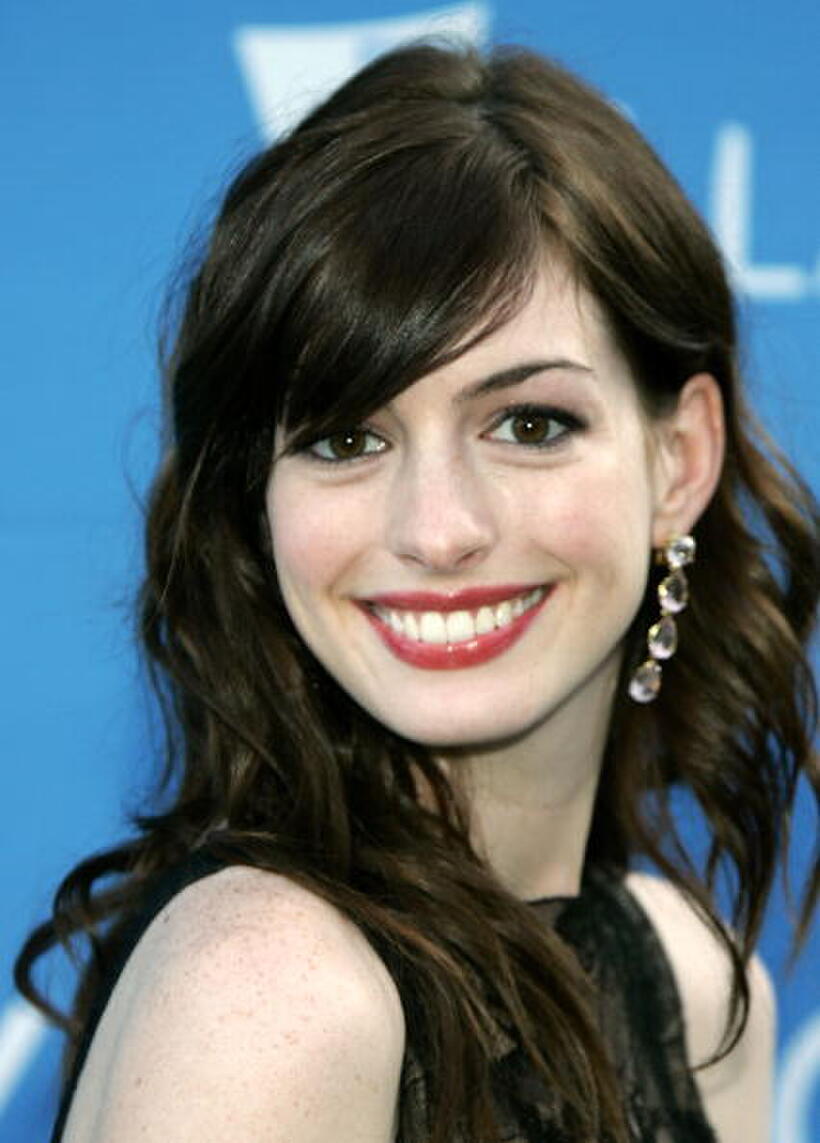 Anne Hathaway at Stephen Sondheim's 75th Birthday Concert And ASCAP Foundation Benefit.