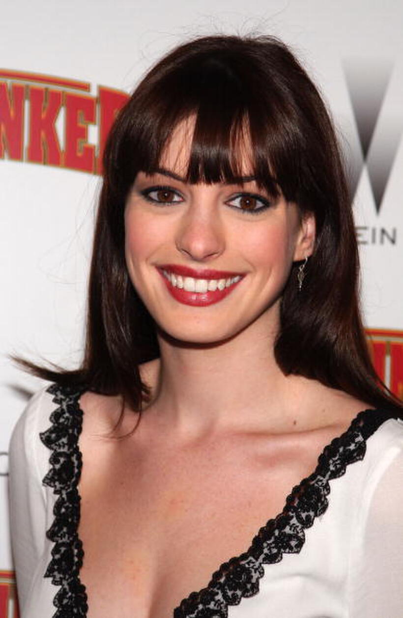 Anne Hathaway at the Premiere Of "Hoodwinked". 
