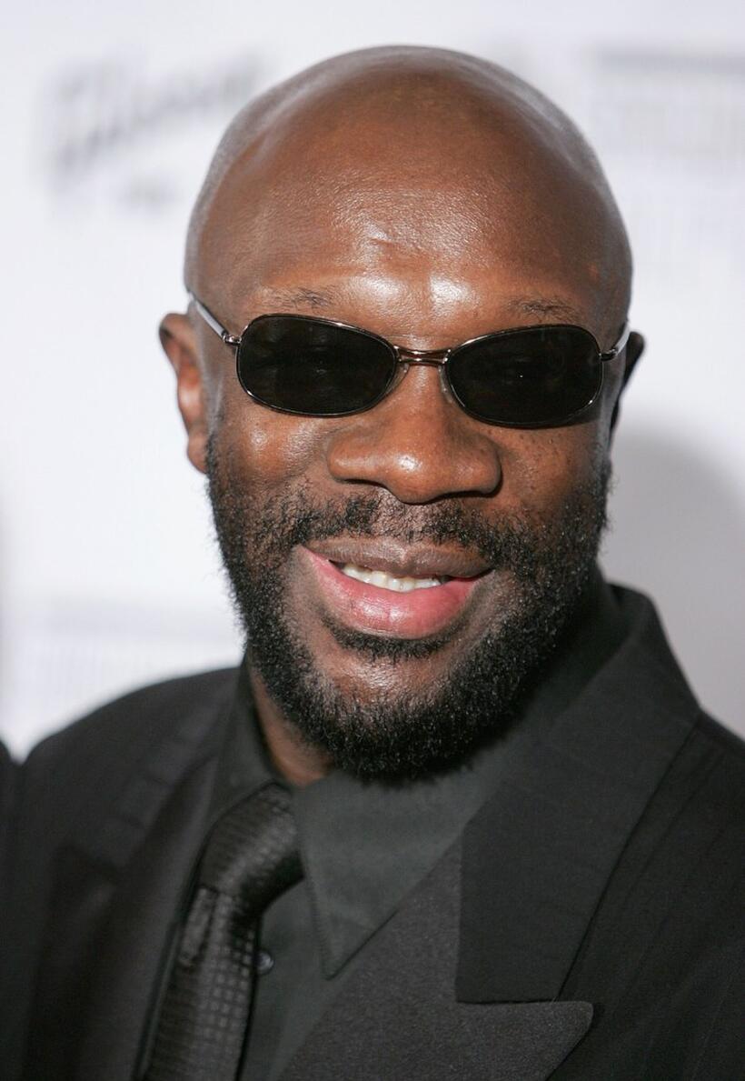 Isaac Hayes at the 2005 Songwriters Hall Of Fame induction ceremony at the Marriott Marquis Hotel.