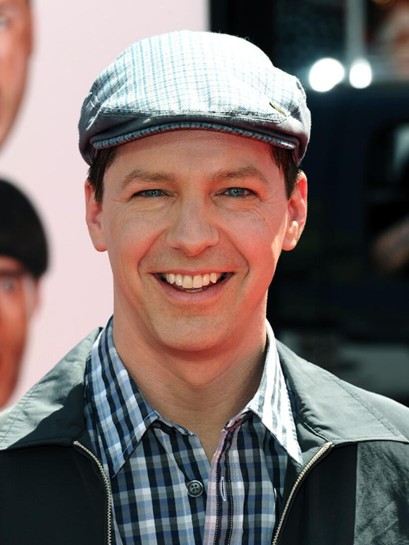 Sean Hayes at the California premiere of "The Three Stooges."
