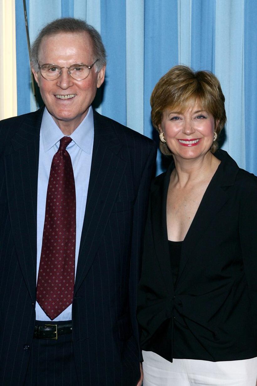 Charles Grodin and Jane Pauley at the 2008 Children's Health Fund Annual Gala.