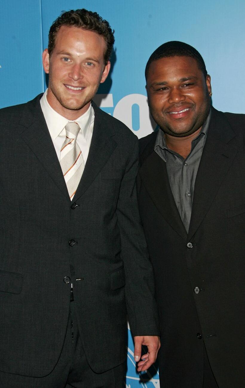 Cole Hauser and Anthony Anderson at the FOX 2007 Programming presentation.