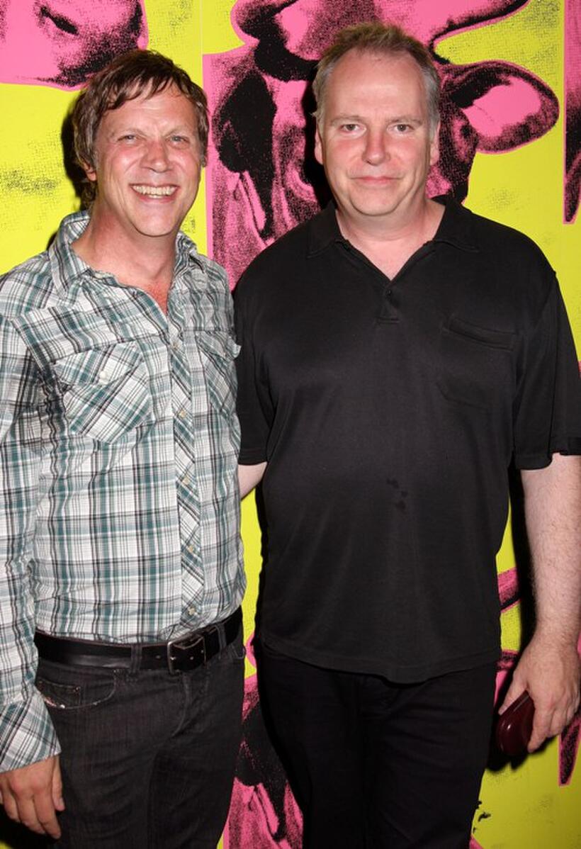Todd Haynes and Guy Maddin at the Zeitgeist Films 20th Anniversary Celebration.