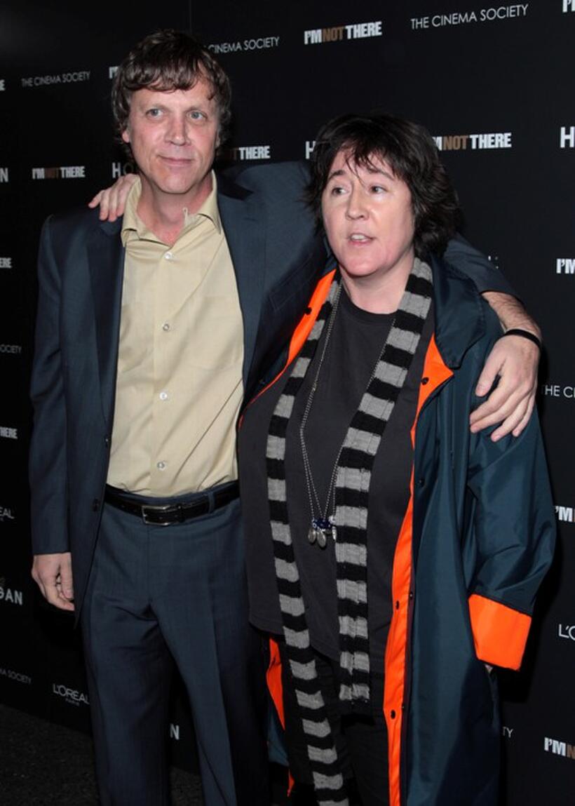 Todd Haynes and Christine Vachon at the screening of "I'm Not There."
