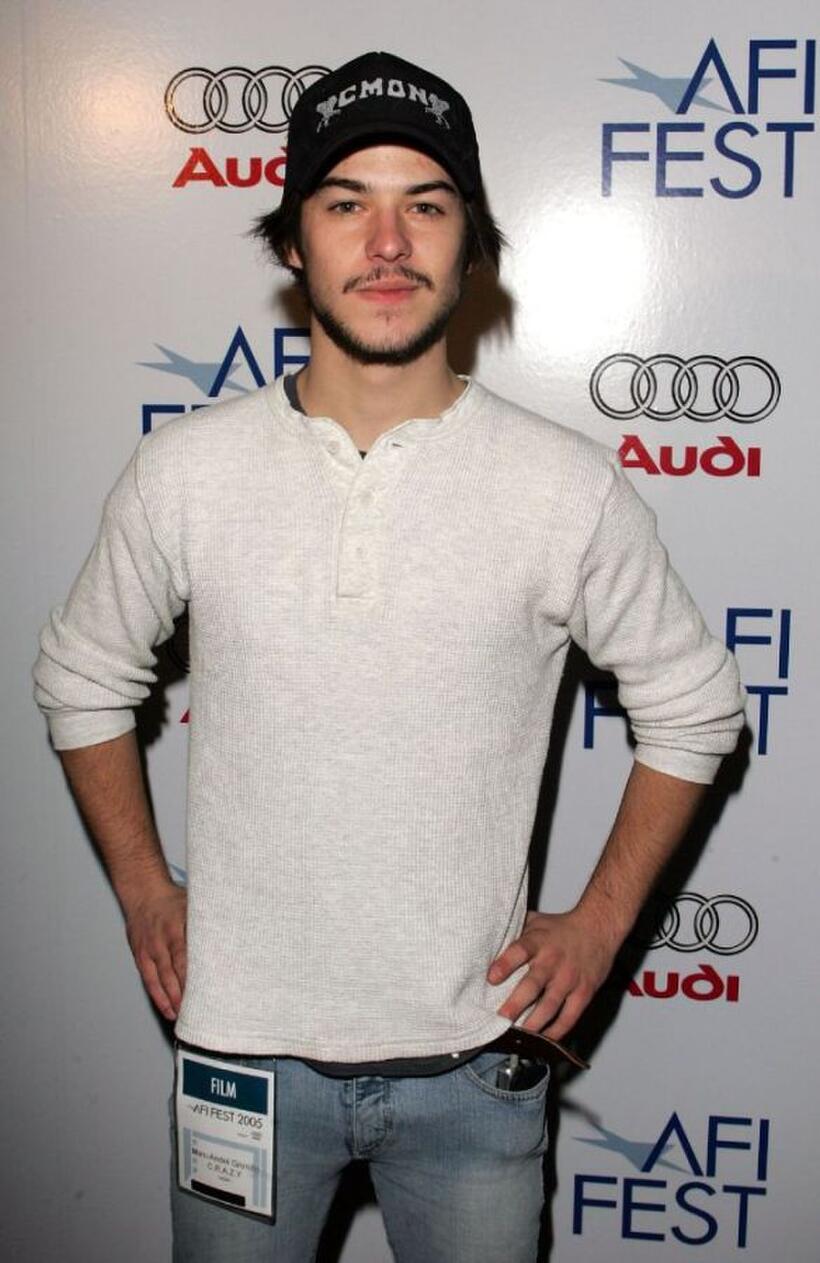 Marc-Andre Grondin at the premiere of "Sorry, Haters."