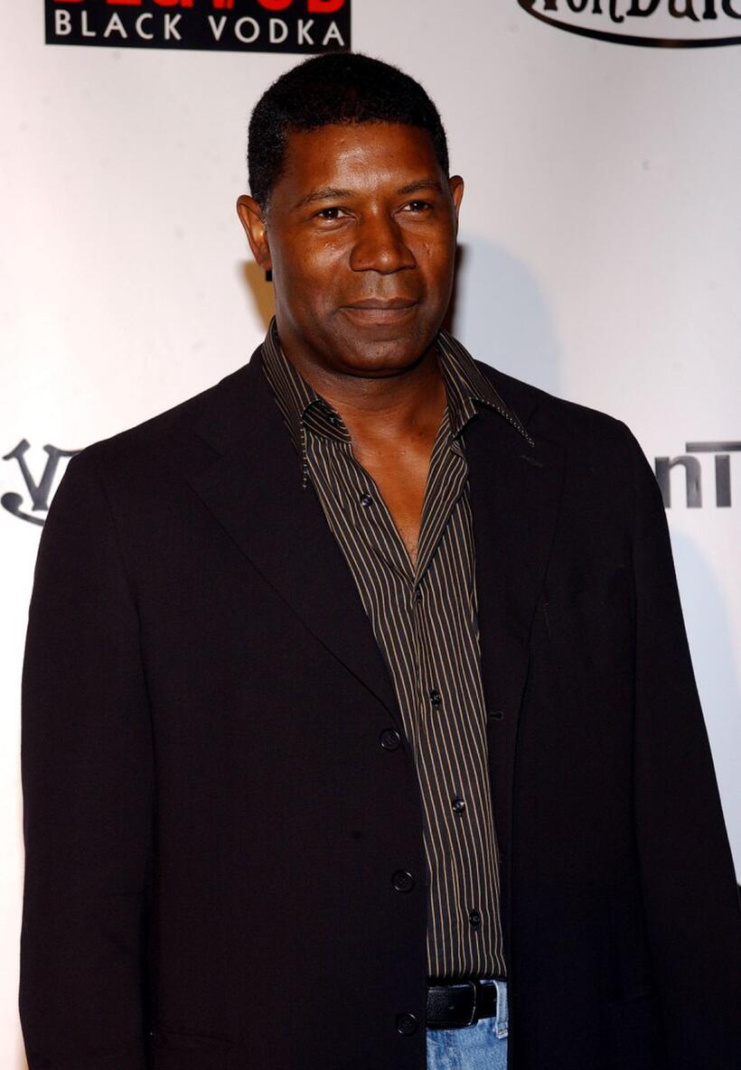 Dennis Haysbert at the Von Dutch Originals head designer Christian Audigier's birthday celebration.