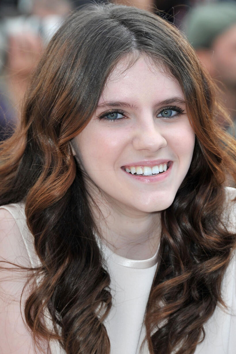 Kara Hayward at the photocall of "Moonrise Kingdom" during the of 65th Annual Cannes Film Festival in France.