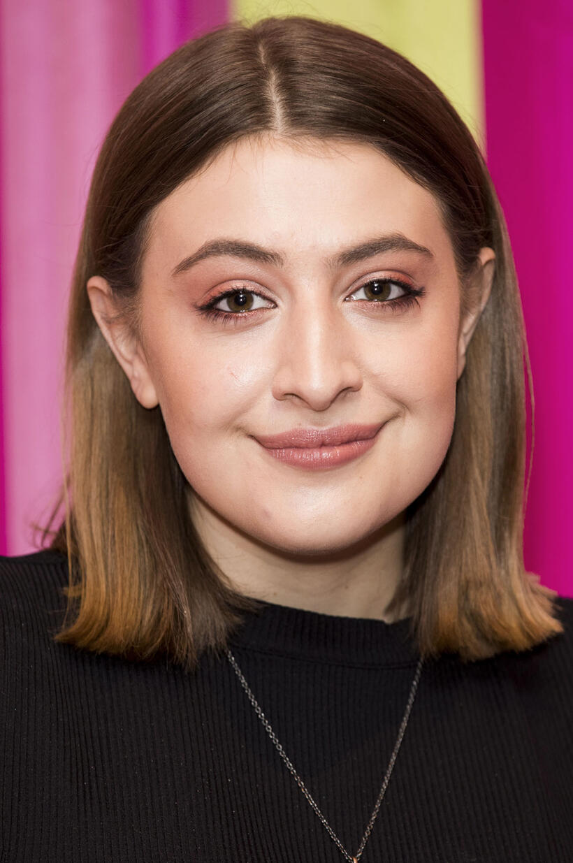 Georgia Groome at the UK premiere of "Double Date" in London.