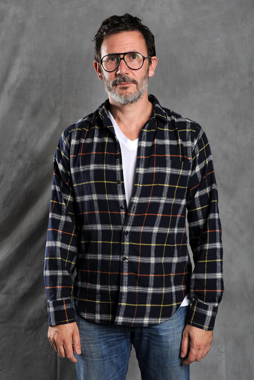 Michel Hazanavicius at the portrait session of "The Artist" during the The Wrap's Awards Season Screening in California.