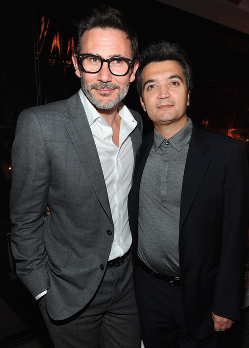 Michel Hazanavicius and Producer Thomas Langmann at the premiere of "The Artist" during the AFI FEST 2011.