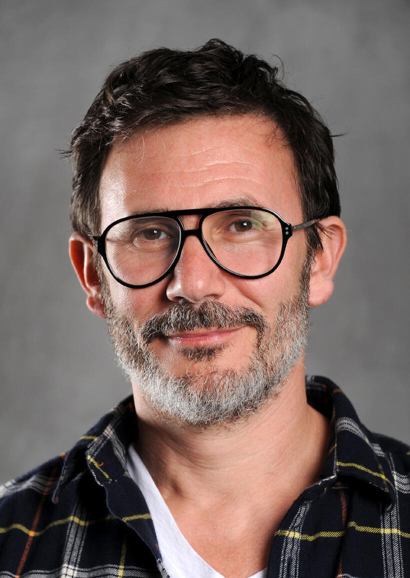 Michel Hazanavicius at the portrait session of "The Artist" during the The Wrap's Awards Season Screening in California.