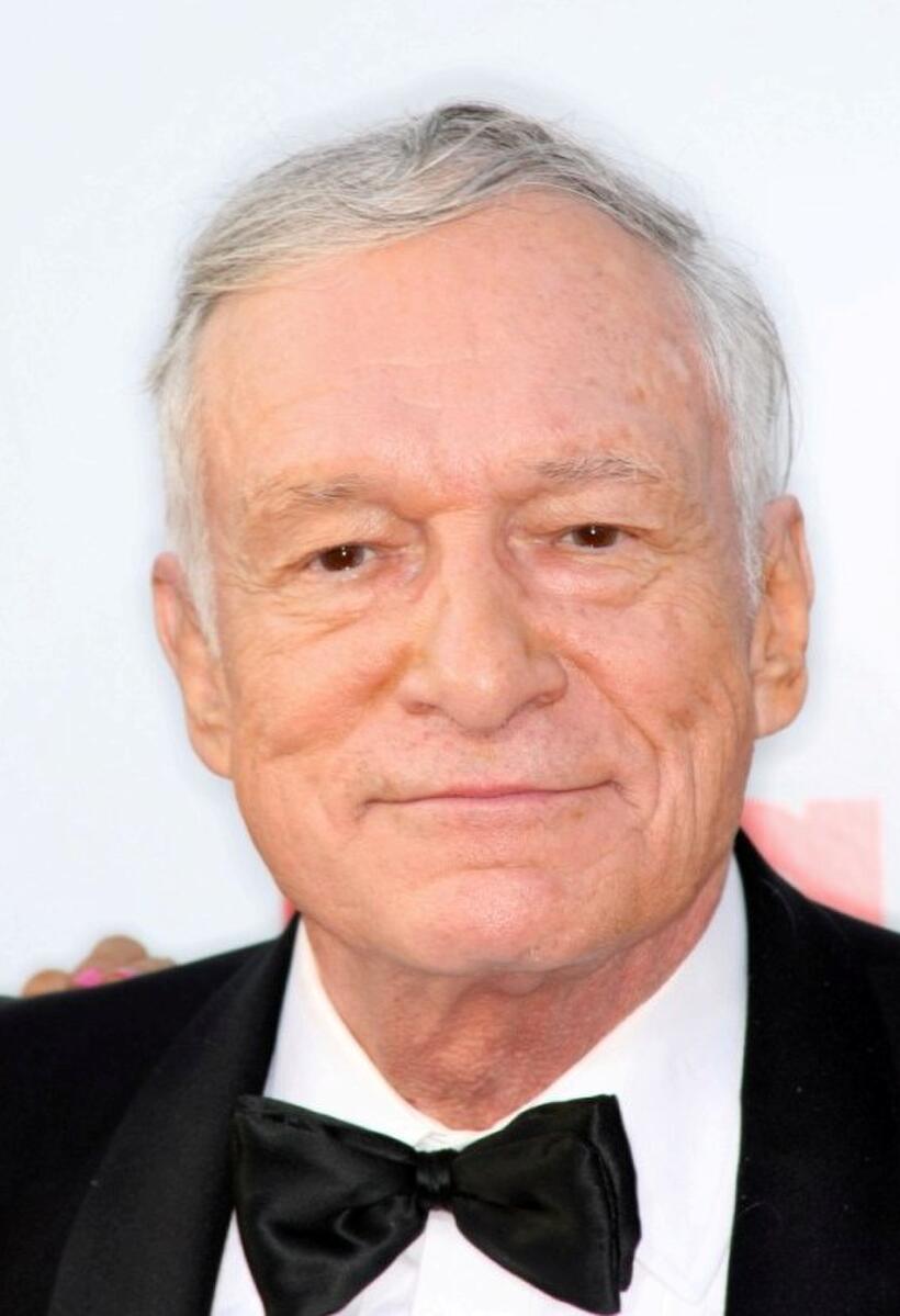 Hugh Hefner at the 36th AFI Life Achievement Award tribute to Warren Beatty.