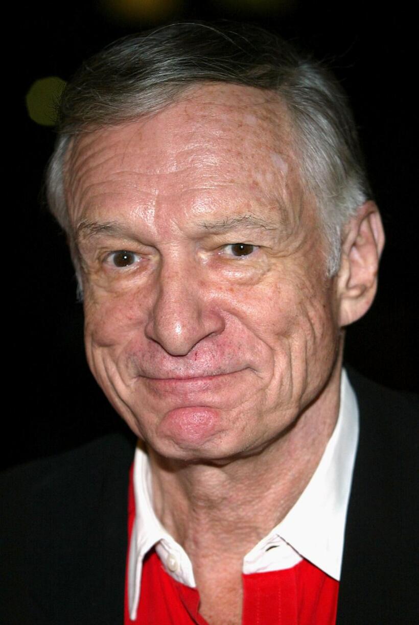 Hugh Hefner at the unveiling of Marilyn Monroe Exhibit.