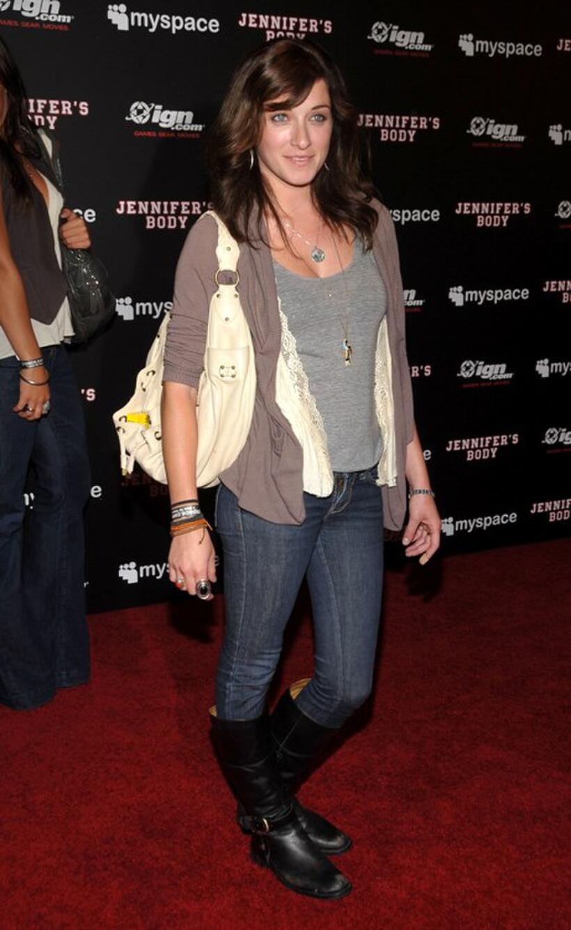 Margo Harshman at the MySpace/IGN Jennifer's Body party during the Comic-Con 2009.