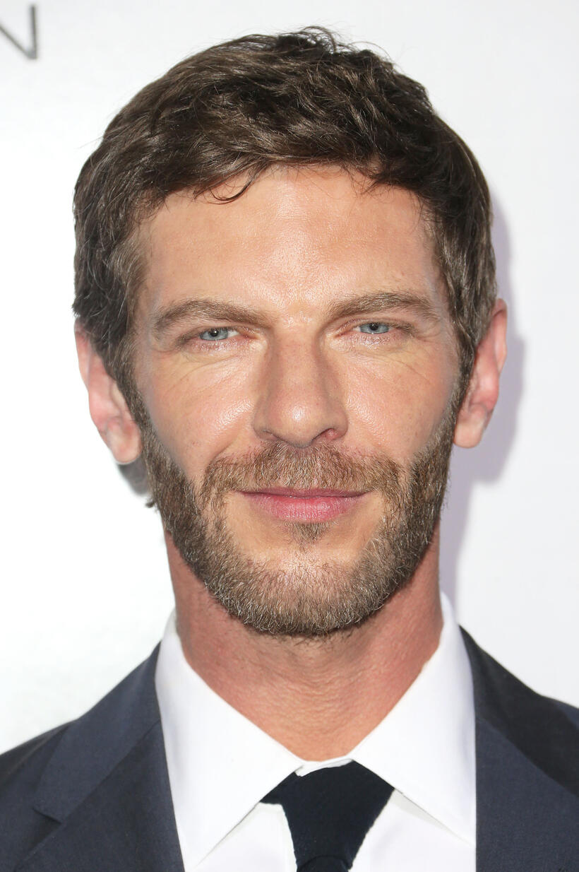 Sam Hazeldine at the California premiere of "The Brothers Grimsby."