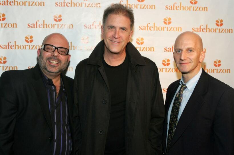 Michael Palladino, Allan Havey and David Nish at the Safe Horizon's "Lyrics & Laughter: In Our Own Words."