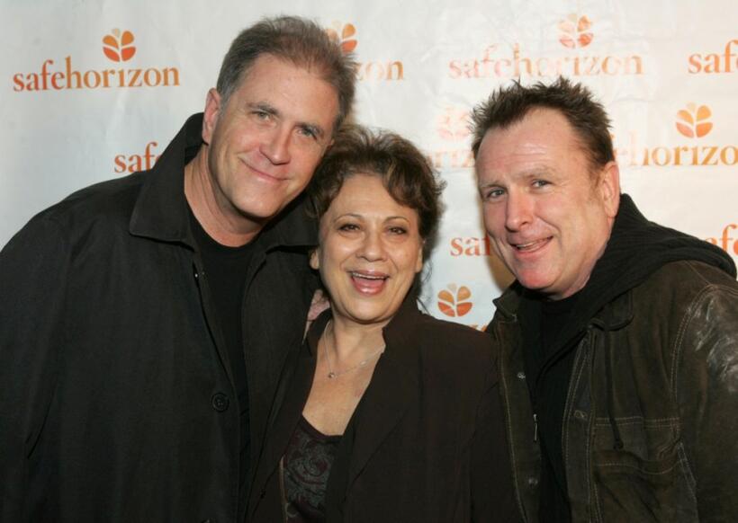 Allan Havey, Estee Adoram and Colin Quinn at the Safe Horizon's "Lyrics & Laughter: In Our Own Words."