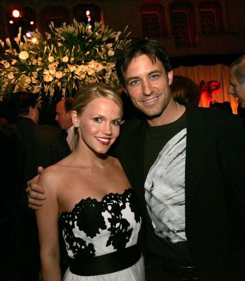 Alexa Havins and Justin Bruening at the Annual Daytime Emmy nominee party.