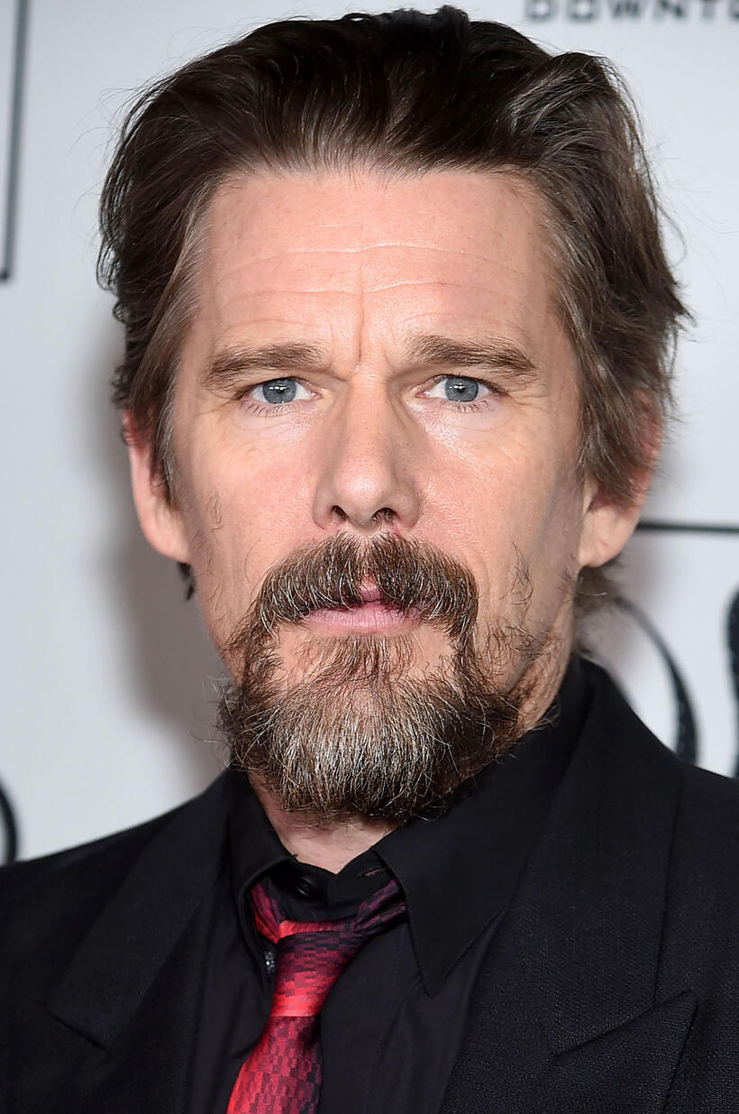 Ethan Hawke at the 2018 New York Film Critics Circle Awards.
