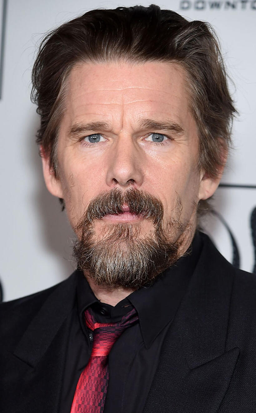 Ethan Hawke at the 2018 New York Film Critics Circle Awards.