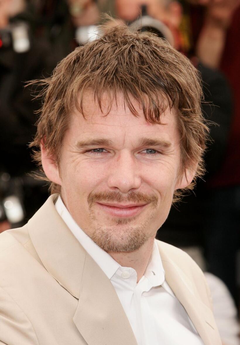 Ethan Hawke at a photocall "Fast Food Nation'" at the Palais during the 59th International Cannes Film Festival.