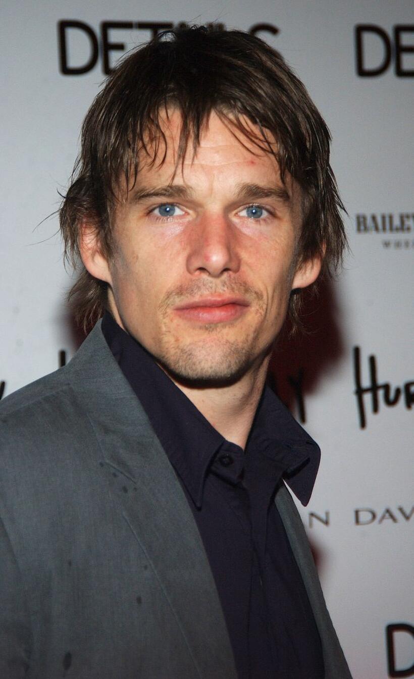 Ethan Hawke at the opening night of "Hurlyburly" after party.