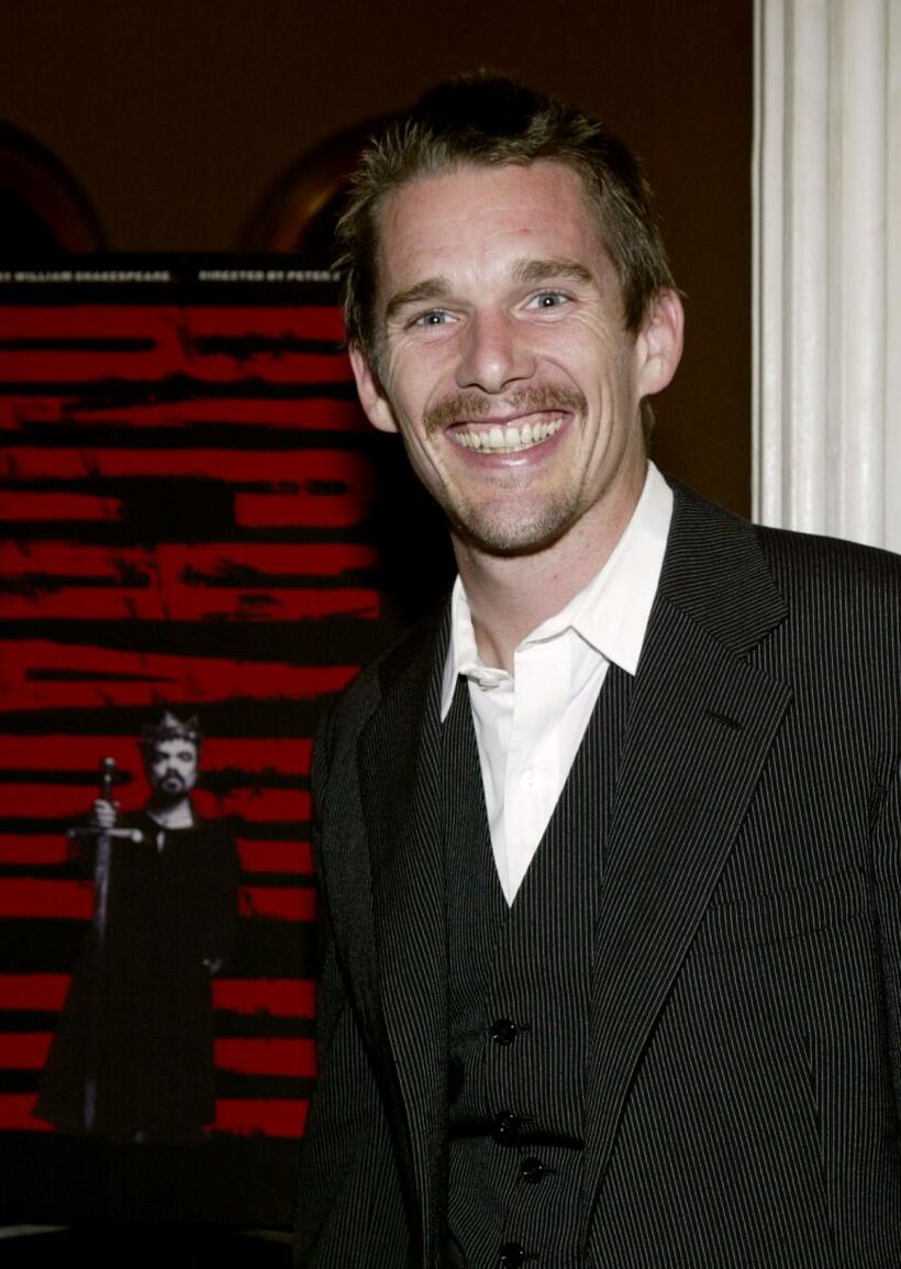 Ethan Hawke at a special performance of "Richard III".