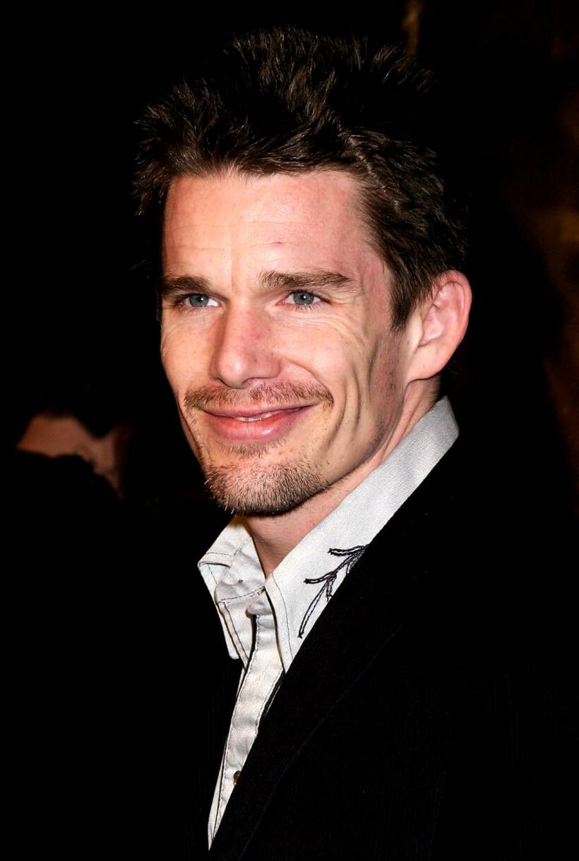 Ethan Hawke at the world premiere of "Taking Lives".