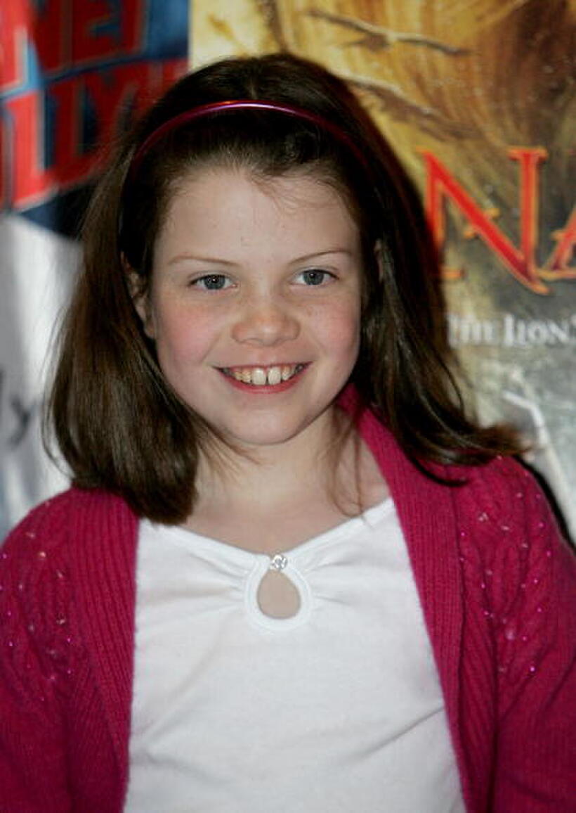 Georgie Henley at Planet Hollywood in N.Y.