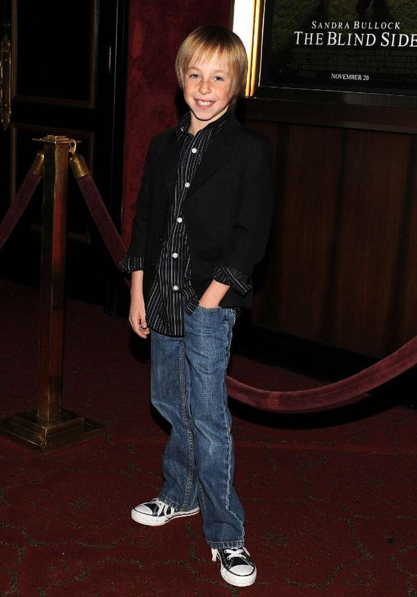 Jae Head at the premiere of "The Blind Side."