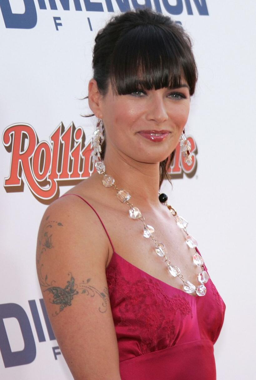 Lena Headey at the premiere of "The Brothers Grimm."