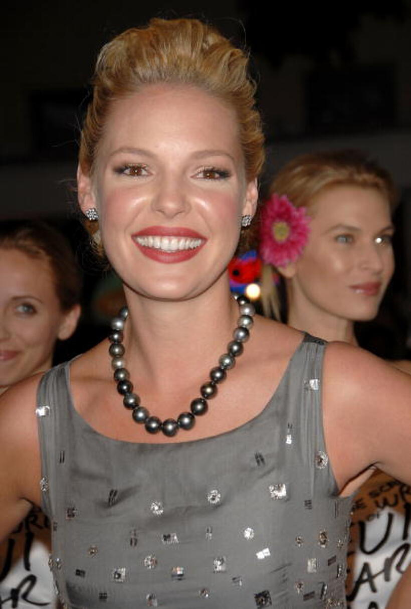 Katherine Heigl at the "27 Dresses" premiere.