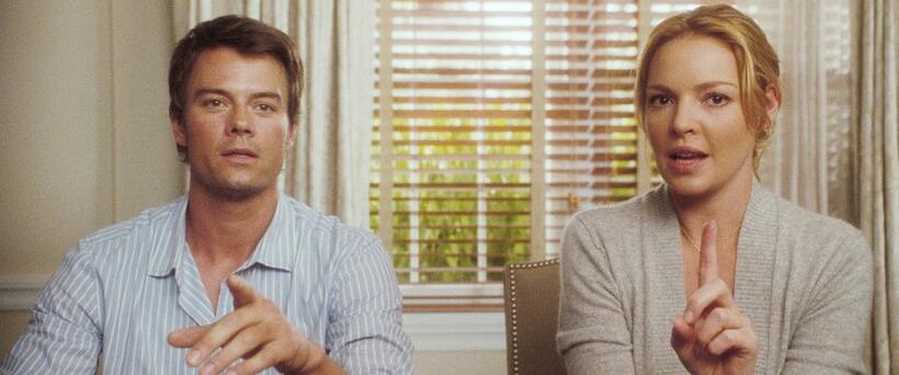 Josh Duhamel as Eric Messer and Katherine Heigl as Holly Berenson in "life as We Know It."