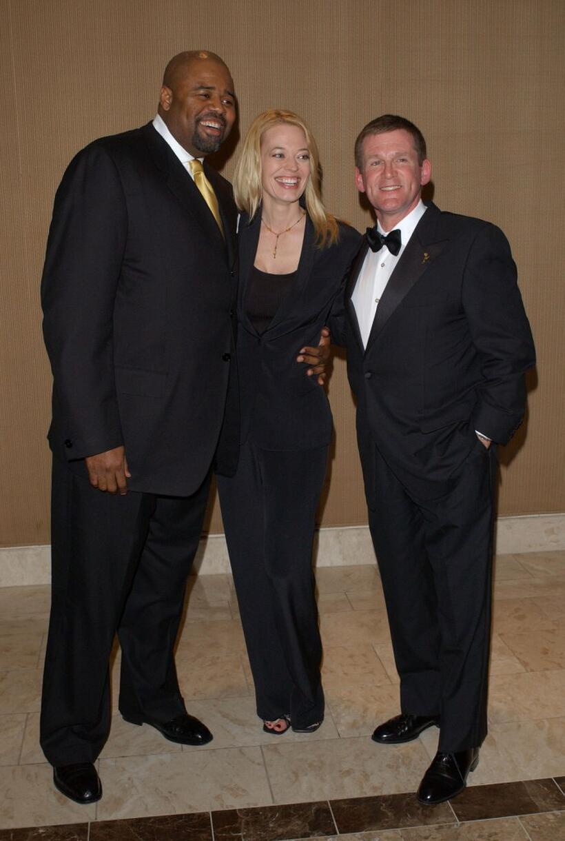 Chi McBride, Jeri Ryan and Anthony Heald at the 23rd Annual College Television Awards.