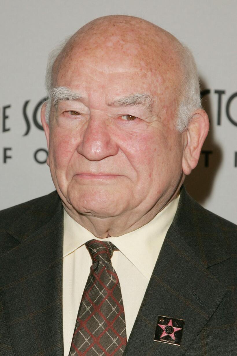 Ed Asner at the Award Of Excellence Star presentation.