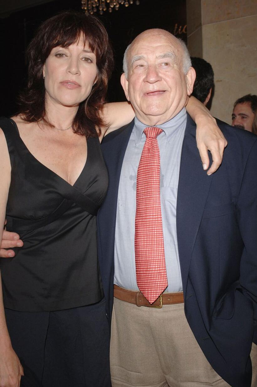 Ed Asner and Katie Sagal at the HELP Groups' Teddy Bear Picnic.