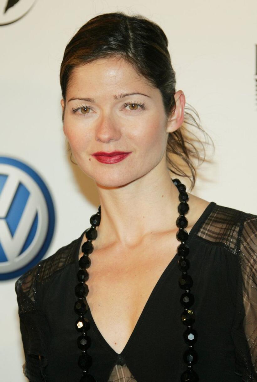 Jill Hennessy at the premiere of "The Inside Man".