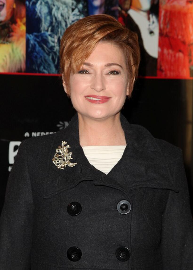 Carolyn Hennesy at the opening night of "Cats."