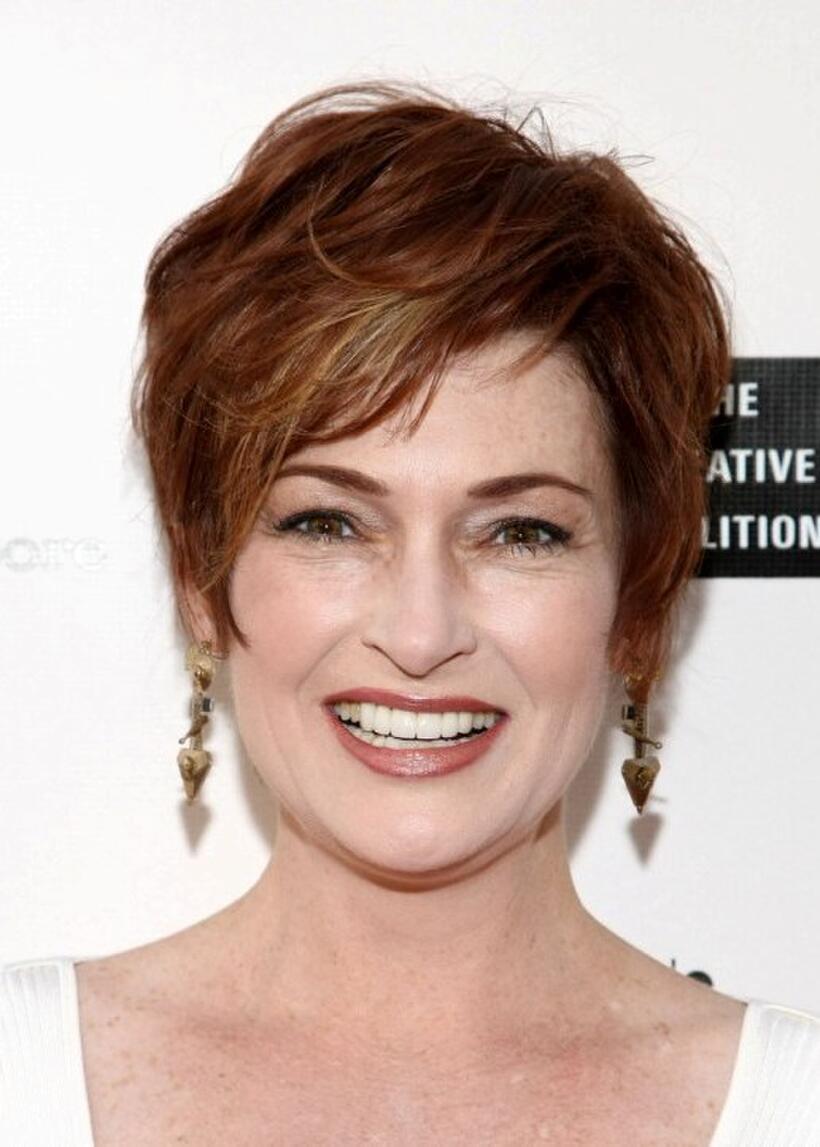 Carolyn Hennesy at the Nanette Lepore and Creative Coalition's Fashion Votes event.