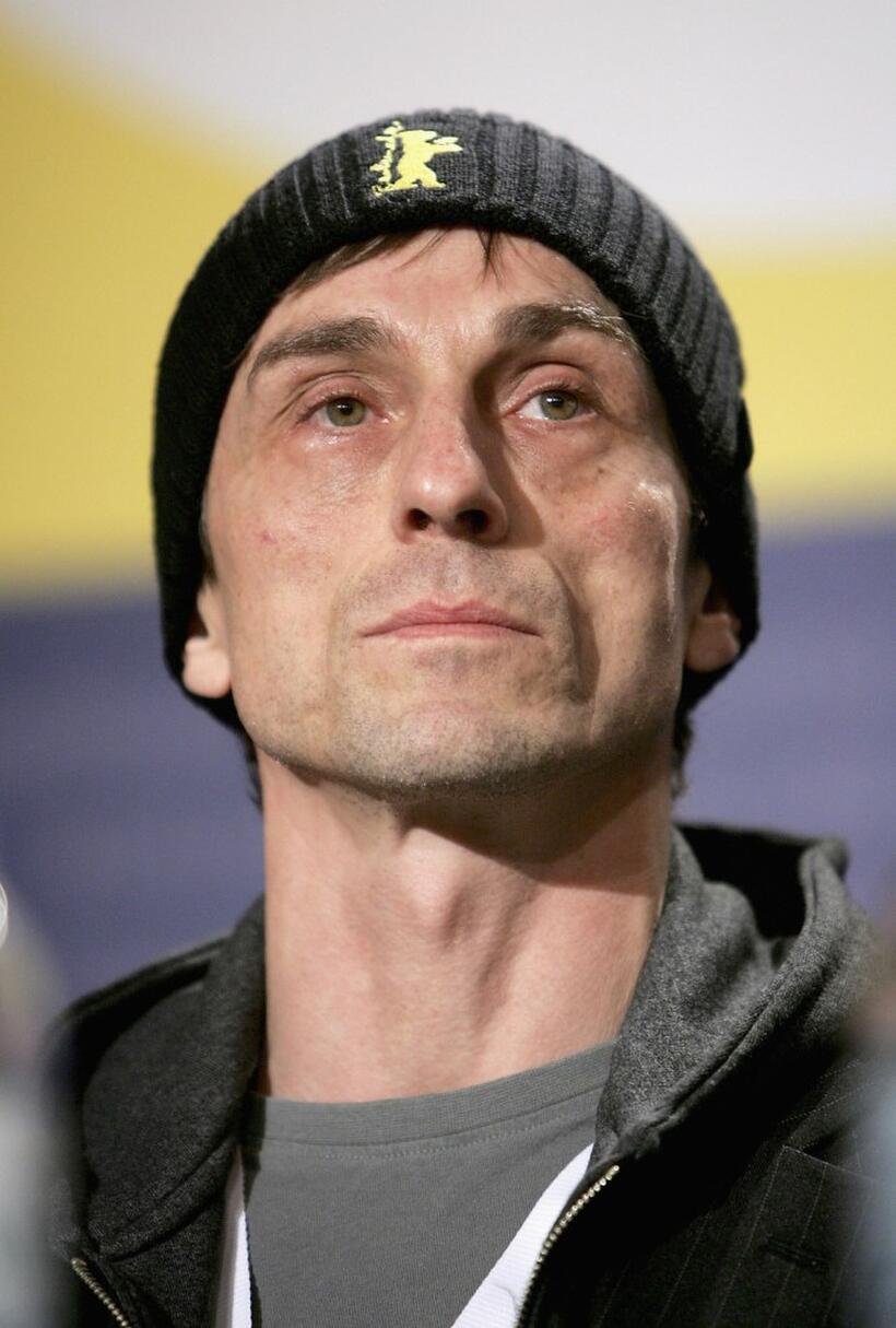 Andre Hennicke at the Press Conference of "Sophie Scholl" during the 55th annual Berlinale International Film Festival.