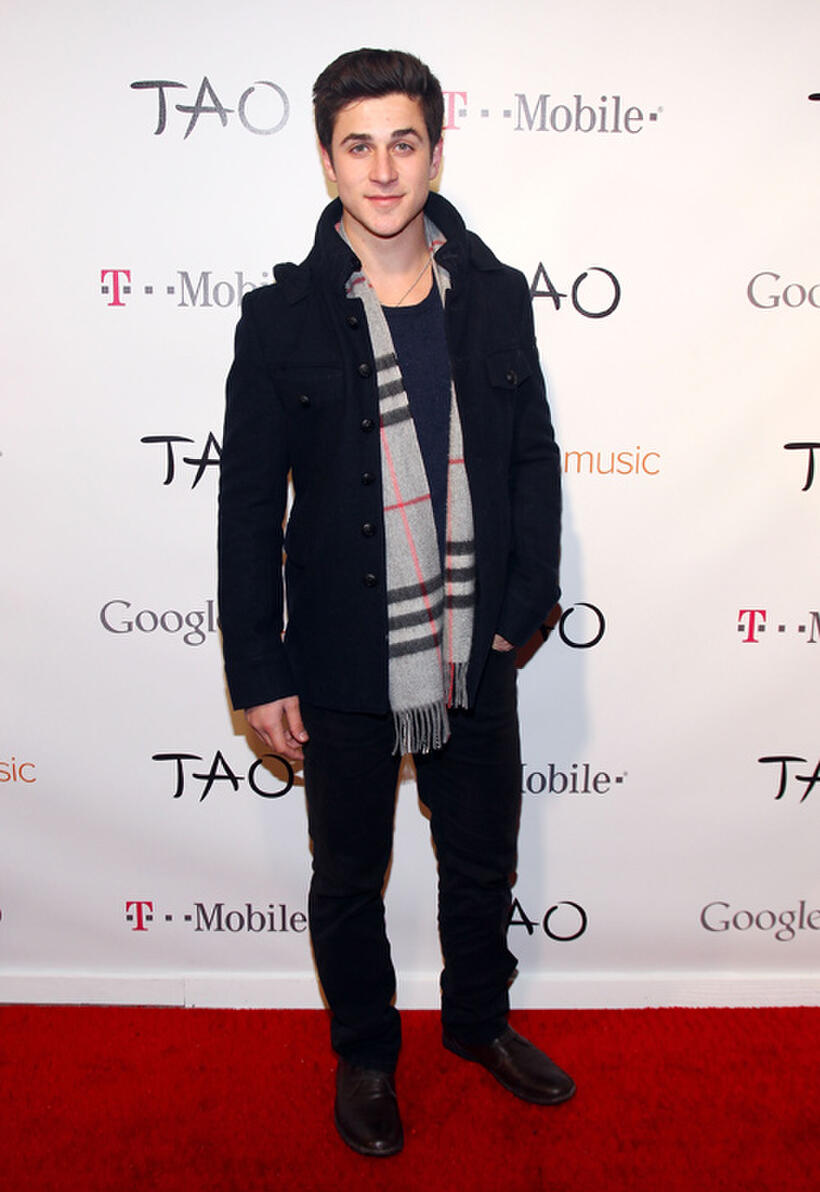 David Henrie at the T-Mobile presents Google Music at TAO during the Sundance Film Festival in Utah.