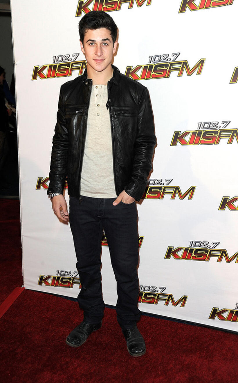 David Henrie at the KIIS FM's Jingle Ball 2011 in California.