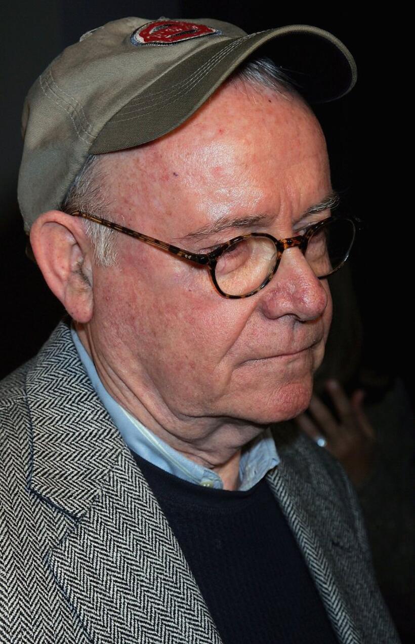 Buck Henry at the 101 Greatest Screenplays gala reception at the Writers Guild Theater.