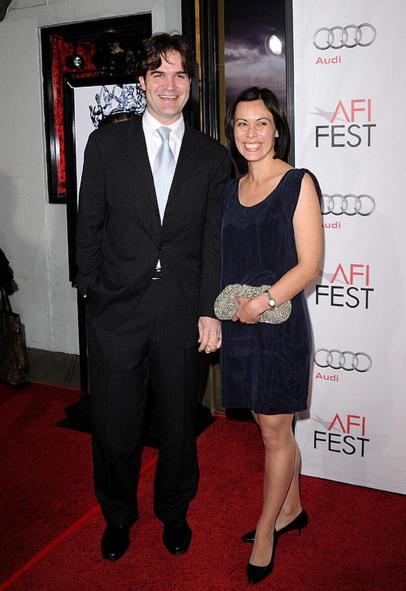 Andres Heinz and Guest at the closing night gala of "Black Swan" during the AFI FEST 2010.